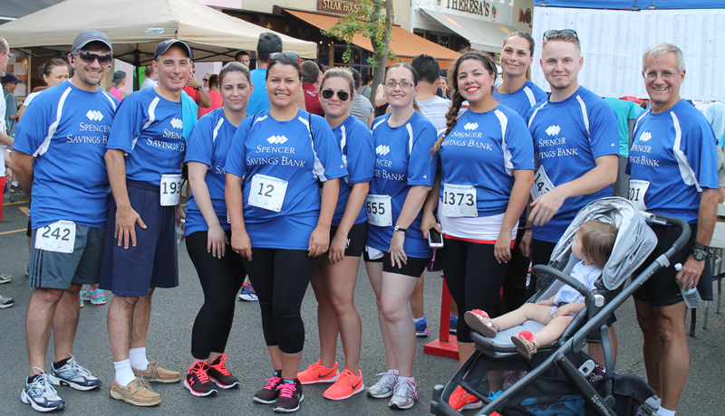 Spencer Savings Bank Sponsors & Participates in Westfield 5K Run