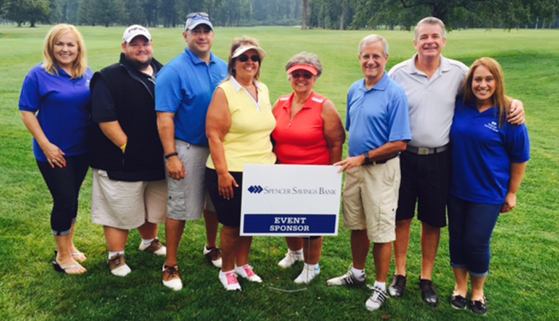 Spencer Savings Bank Drives Home Commitment to Garfield Community at 2nd Annual Golfing for Garfield Event