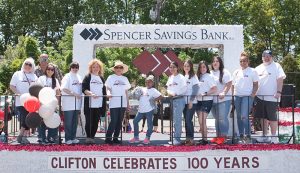 Spencer Savings Bank Celebrates 100 Years of Clifton at Centennial Parade