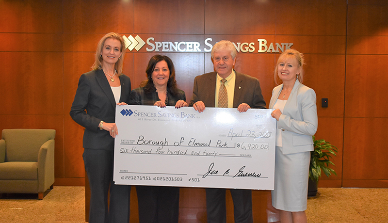 EP Recreation Department Donation Check