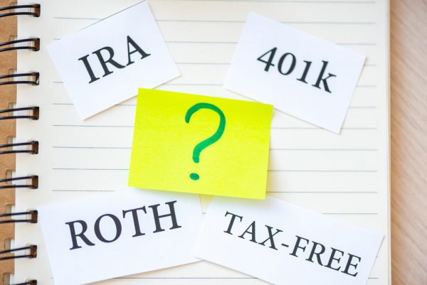 IRA 401K Roth and Tax-free