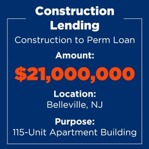 Recent Financings Construction Lending