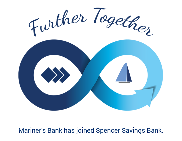 Mariner’s Bank has joined Spencer Savings Bank.