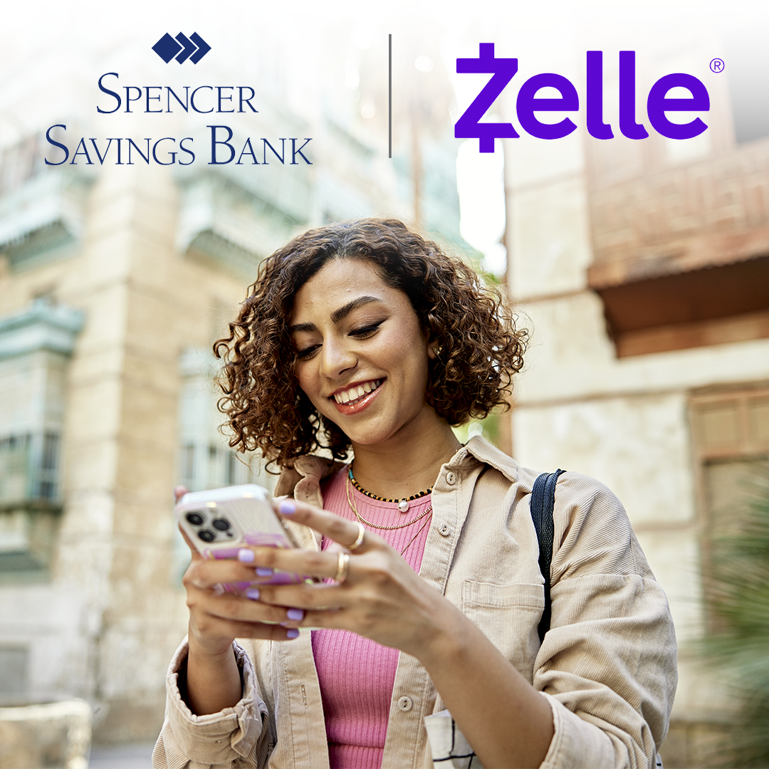 Spencer Savings Bank now has Zelle