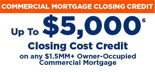 Commercial Mortgage Closing Credit Offer