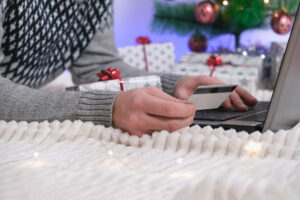 Holiday online shopping