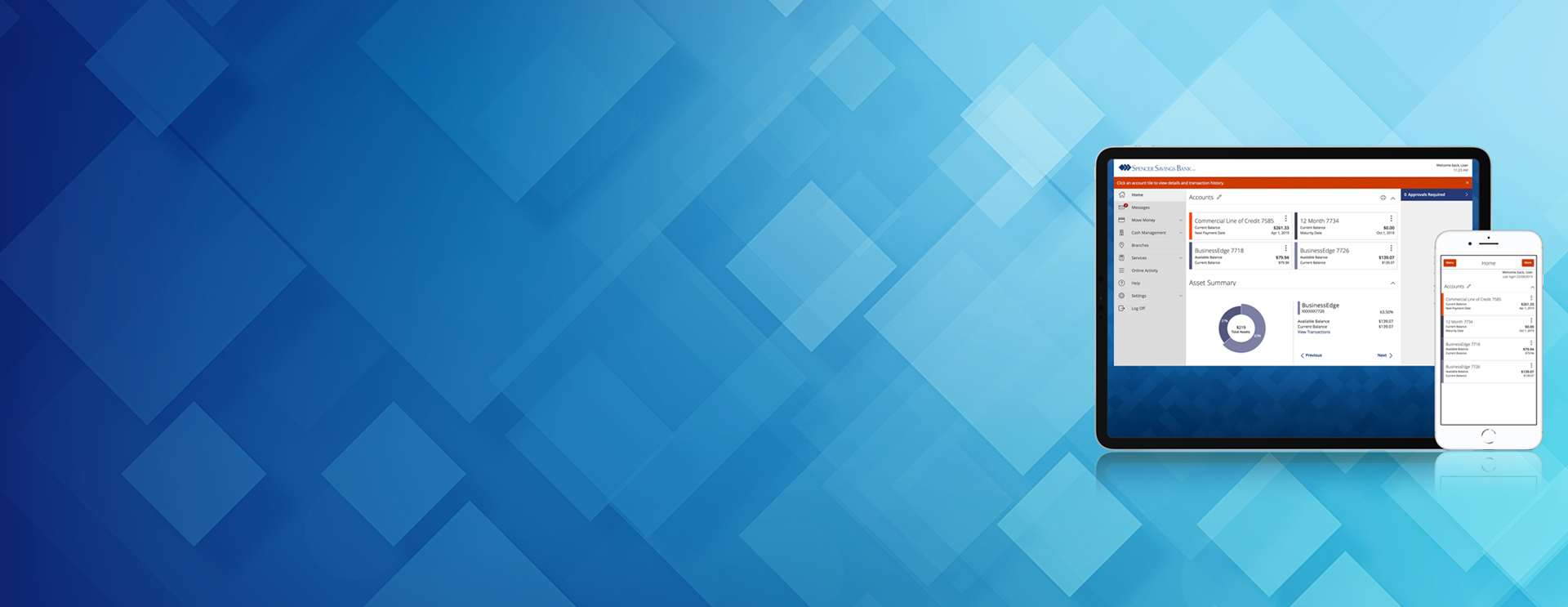 Cash Management Slider
