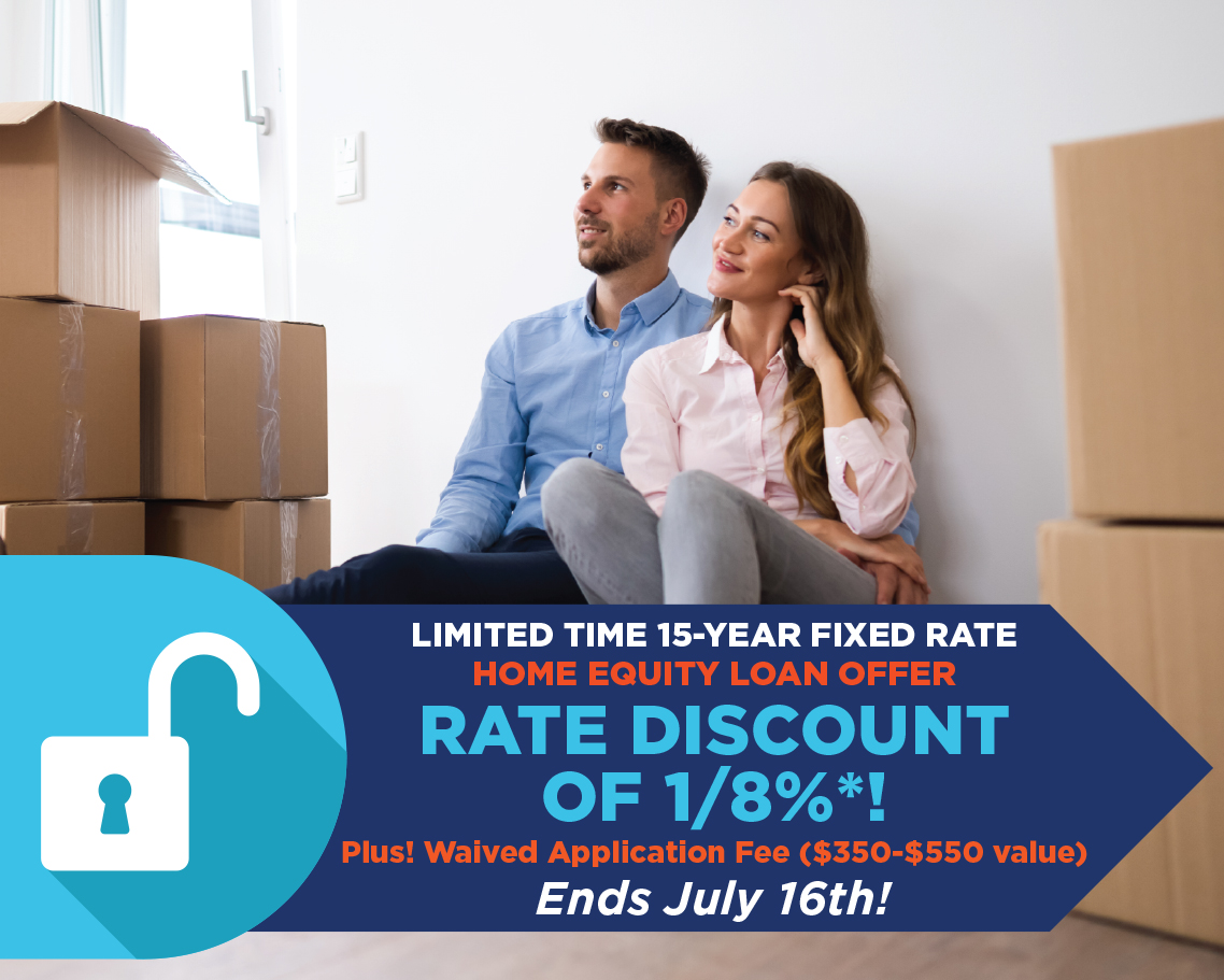Limited Time 15-Year Fixed Rate Home Equity Loan